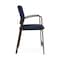 Lesro Newport Wide Hip Chair Metal Frame, Bronze, MD Ink Upholstery NP1261 - alternate 3